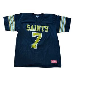 Vintage NFL Saints Short Sleeve T-Shirt Rawlings Large Single Stitch
